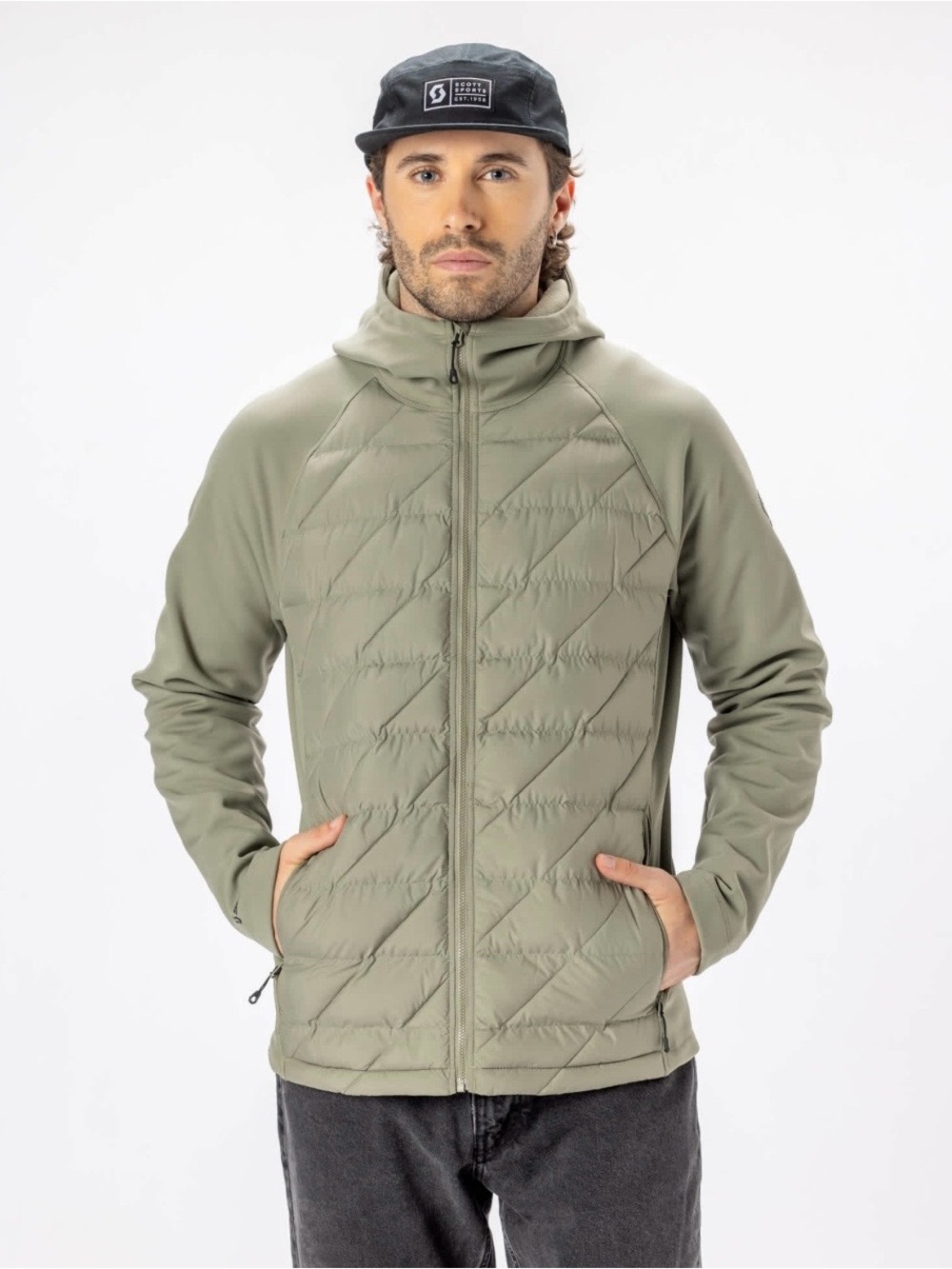 NWOT Scott Defined Warm Hybrid Men’s Hoody Jacket